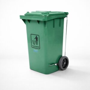 Cesto 120 Lts Con Ruedas Royco