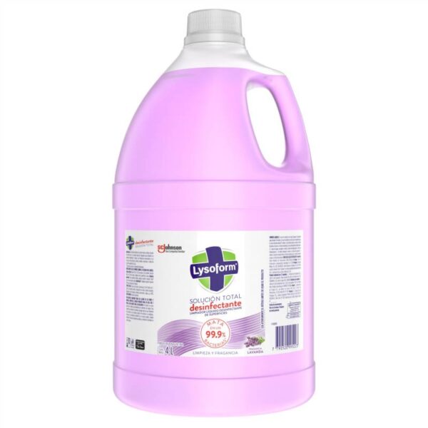 Limpiador Lysoform Liquido X 4 Lts