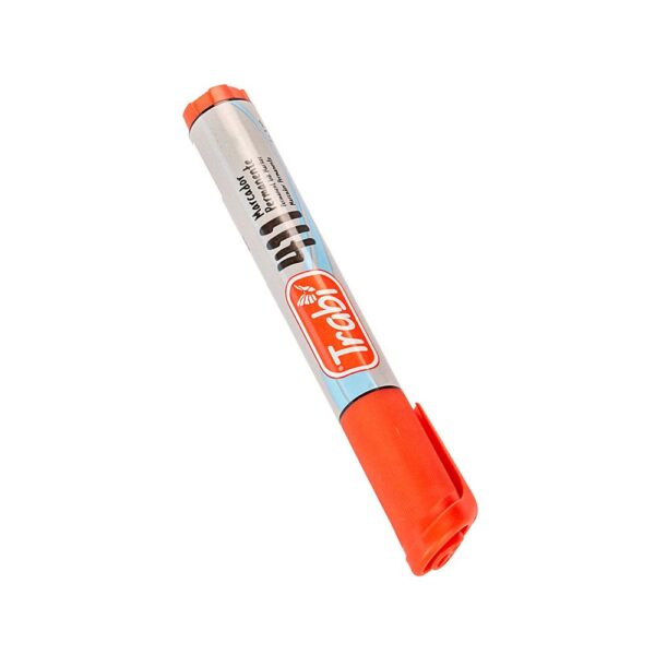 Marcador Pizarra Trabi Rojo P/Redond