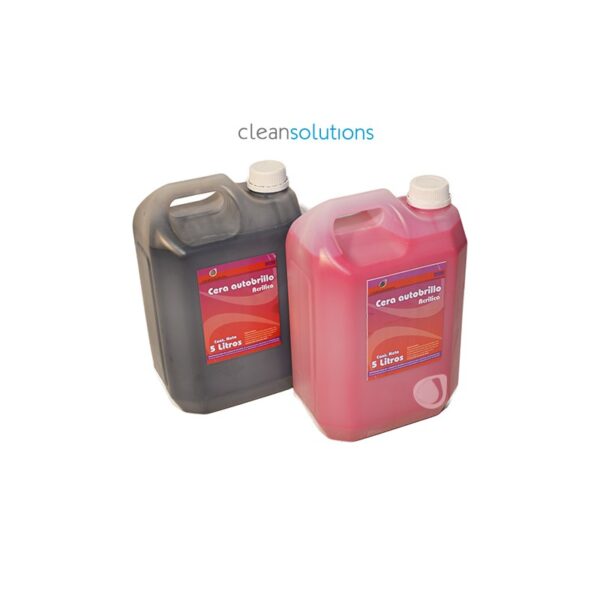 Cera Autobrillo Acrilica Plus Roja X 5