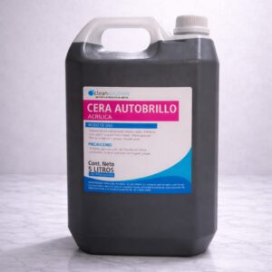 Cera Autobrillo Acrilica Plus Negra X 5