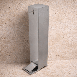 Dispenser De Alcohol En Gel A Pedal.