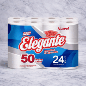 Papel Higienico Elegante 24 Un X 50 Mts