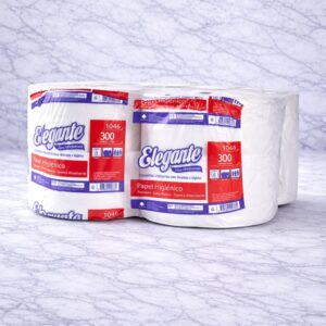 Papel Higienico Elegante 8 X 300 Mts