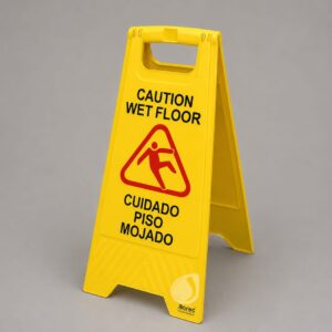 Señal De Piso Mojado