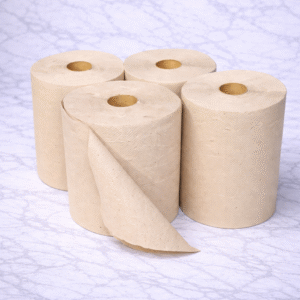 Toallas En Rollo Beige 200 Mts X 4 Un