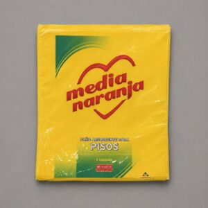 PAÑO AMARILLO DE PISOS MEDIA NARANJA